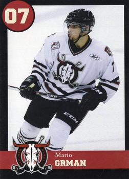 2014-15 Red Deer Rebels (WHL) #NNO Mario Grman Front