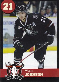 2014-15 Red Deer Rebels (WHL) #NNO Wyatt Johnson Front