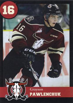 2014-15 Red Deer Rebels (WHL) #NNO Grayson Pawlenchuk Front