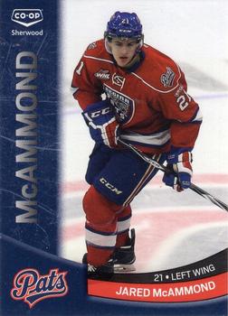 2014-15 Co-op Regina Pats (WHL) #NNO Jared McAmmond Front