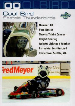 2014-15 Booster Club Seattle Thunderbirds (WHL) #29 Cool Bird Back