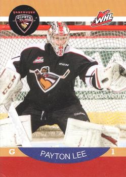 2014-15 Vancouver Giants (WHL) #NNO Payton Lee Front