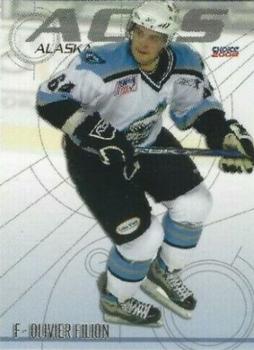 2007-08 Choice Alaska Aces (ECHL) #11 Olivier Filion Front