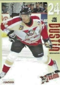 2007-08 Bakersfield Condors (ECHL) #5 Joe Dustin Front
