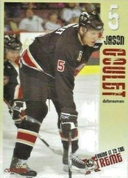2007-08 Bakersfield Condors (ECHL) #7 Jason Goulet Front