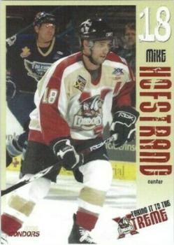 2007-08 Bakersfield Condors (ECHL) #9 Mike Hofstrand Front