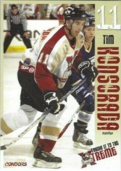 2007-08 Bakersfield Condors (ECHL) #11 Tim Konsorada Front
