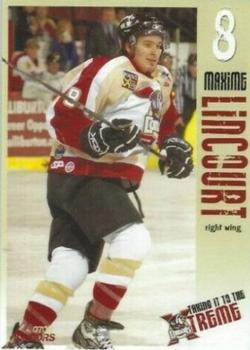 2007-08 Bakersfield Condors (ECHL) #17 Maxime Lincourt Front
