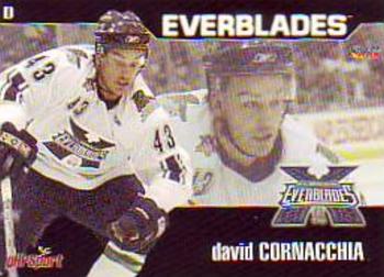 2007-08 Choice Florida Everblades (ECHL) #2 David Cornacchia Front