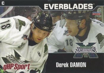 2007-08 Choice Florida Everblades (ECHL) #10 Derek Damon Front