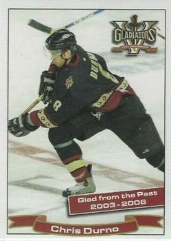 2007-08 Gwinnett Gladiators (ECHL) #15 Chris Durno Front