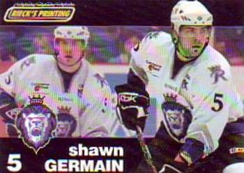 2007-08 Rieck's Printing Reading Royals (ECHL) #6 Shawn Germain Front