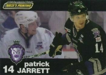 2007-08 Rieck's Printing Reading Royals (ECHL) #10 Patrick Jarrett Front