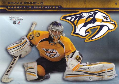 2013 Fathead NHL Tradeables #6 Pekka Rinne Front