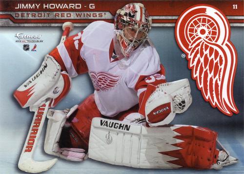 2013 Fathead NHL Tradeables #11 Jimmy Howard Front