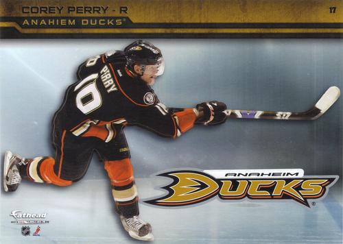 2013 Fathead NHL Tradeables #17 Corey Perry Front