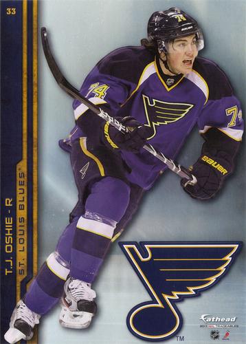 2013 Fathead NHL Tradeables #33 T.J. Oshie Front