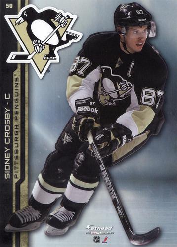 2013 Fathead NHL Tradeables #50 Sidney Crosby Front
