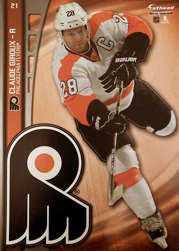 2014 Fathead NHL Tradeables #21 Claude Giroux Front