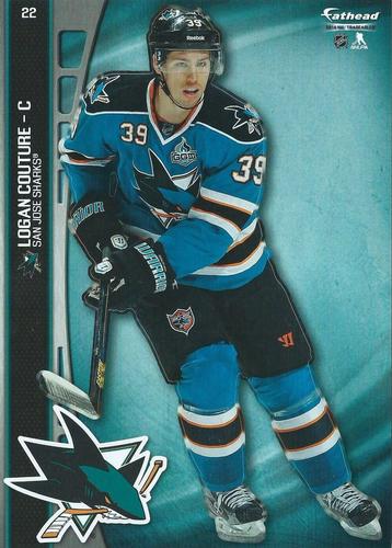 2014 Fathead NHL Tradeables #22 Logan Couture Front