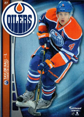 2014 Fathead NHL Tradeables #27 Taylor Hall Front