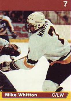1992-93 Western Michigan Broncos (NCAA) #NNO Mike Whitton Front