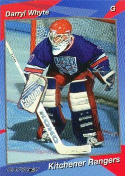 1993-94 Slapshot Kitchener Rangers (OHL) #3 Darryl Whyte Front