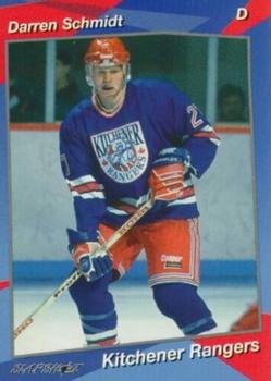 1993-94 Slapshot Kitchener Rangers (OHL) #22 Darren Schmidt Front