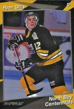 1993-94 Slapshot North Bay Centennials (OHL) #10 Ryan Gillis Front