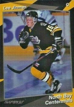 1993-94 Slapshot North Bay Centennials (OHL) #14 Lee Jinman Front