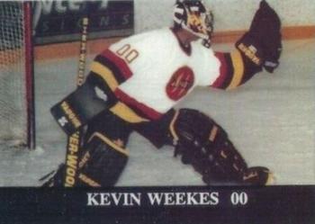1993-94 Owen Sound Platers (OHL) #2 Kevin Weekes Front