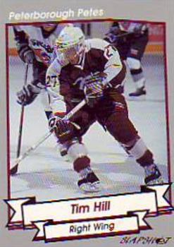 1993-94 Slapshot Peterborough Petes (OHL) #6 Tim Hill Front