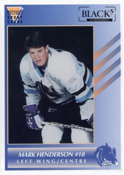 1993-94 Barrie Colts (OPJHL) #NNO Mark Henderson Front