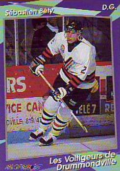 1993-94 Slapshot Drummondville Voltigeurs (QMJHL) #4 Sebastien Bety Front