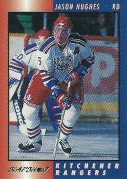 1994-95 Slapshot Kitchener Rangers (OHL) #6 Jason Hughes Front