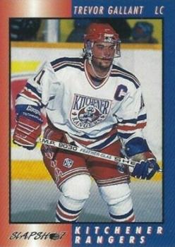 1994-95 Slapshot Kitchener Rangers (OHL) #11 Trevor Gallant Front