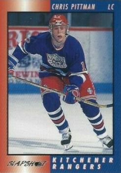 1994-95 Slapshot Kitchener Rangers (OHL) #12 Chris Pittman Front