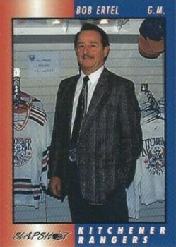 1994-95 Slapshot Kitchener Rangers (OHL) #28 Bob Ertel Front