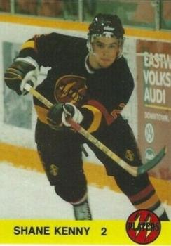 1994-95 Owen Sound Platers (OHL) #2 Shane Kenny Front