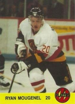 1994-95 Owen Sound Platers (OHL) #18 Ryan Mougenel Front