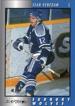 1994-95 Slapshot Sudbury Wolves (OHL) #10 Sean Venedam Front