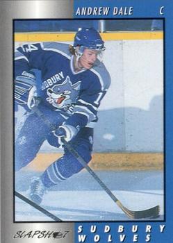 1994-95 Slapshot Sudbury Wolves (OHL) #11 Andrew Dale Front
