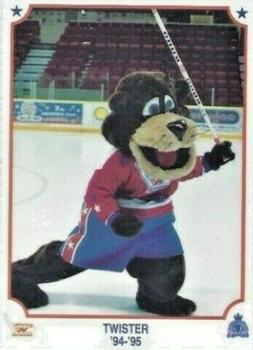 1994-95 Lethbridge Hurricanes (WHL) Police #NNO Twister Front