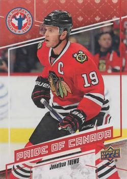 2017 Upper Deck National Hockey Card Day Canada #CAN6 Jonathan Toews Front
