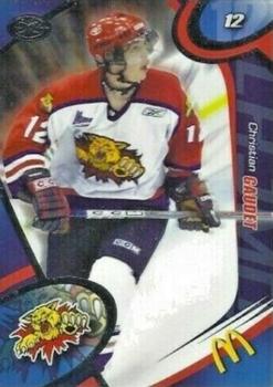 2004-05 Extreme Moncton Wildcats (QMJHL) #10 Christian Gaudet Front