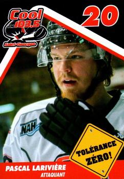 2013-14 St. Georges Cool (LNAH) #10 Pascal Lariviere Front