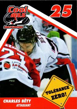 2013-14 St. Georges Cool (LNAH) #12 Charles Bety Front