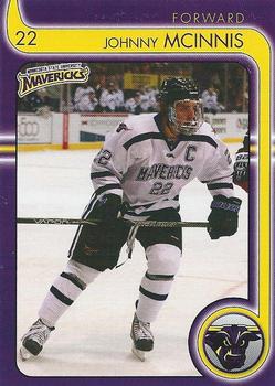 2013-14 KMSU 89.7 FM Minnesota State Mavericks (NCAA) #NNO Johnny McInnis Front