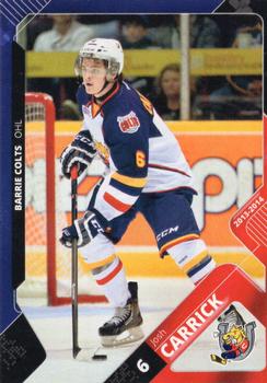 2013-14 Extreme Barrie Colts (OHL) #5 Josh Carrick Front
