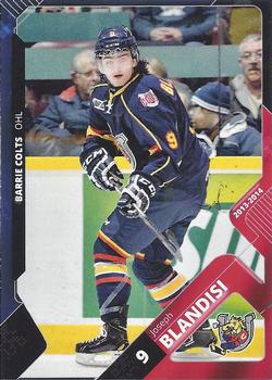 2013-14 Extreme Barrie Colts (OHL) #8 Joseph Blandisi Front